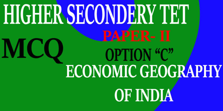economic geography of india