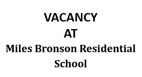 Miles Bronson Residential School